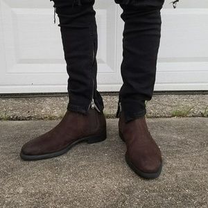 Zara Brown Chelsea Boots